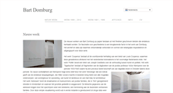 Desktop Screenshot of bartdomburg.com